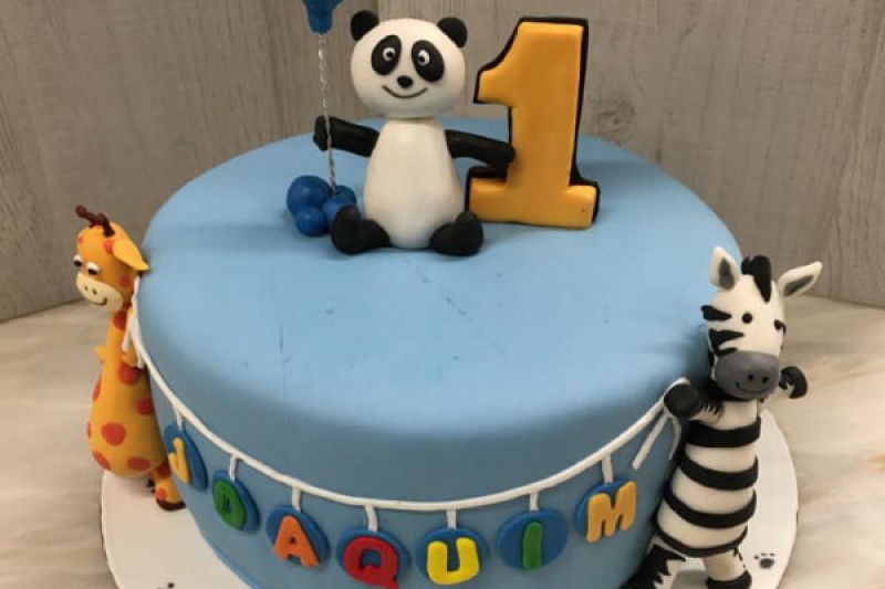 bolo de aniversário panda brisanorte