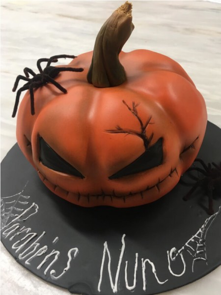 bolo de halloween brisanorte